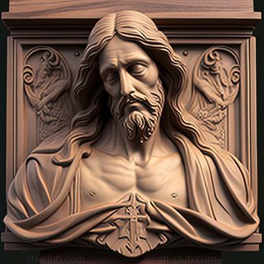 3D model st jesus (STL)